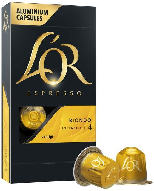L' OR Biondo 10 kapsúl pre Nespresso®* Original