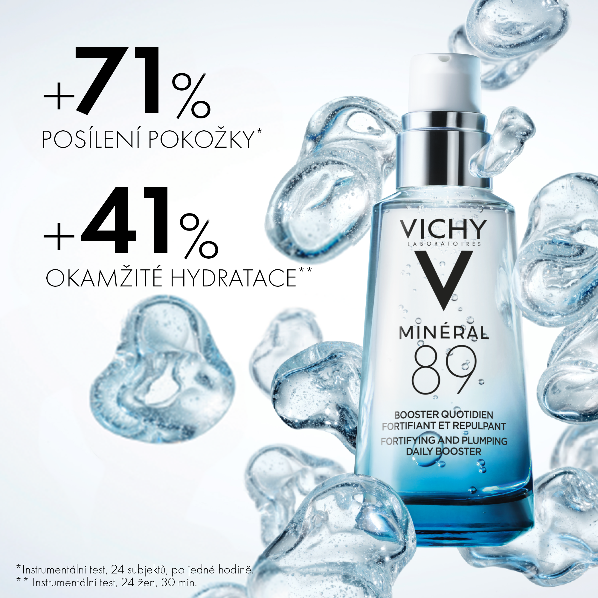 Pleťové sérum VICHY Minéral 89 Hyaluron Booster 50 ml