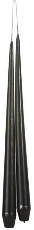 Set of candles Lene Bjerre Lacquered khaki 2 pcs