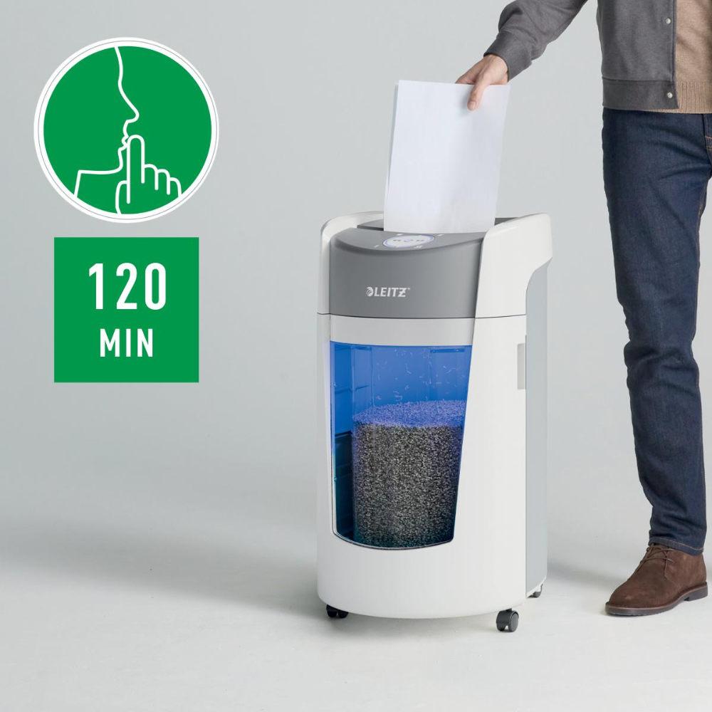 Aktenvernichter LEITZ IQ OptiMax Office P5