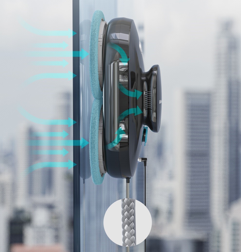 Robotic Window Cleaner Mamibot W110-P black