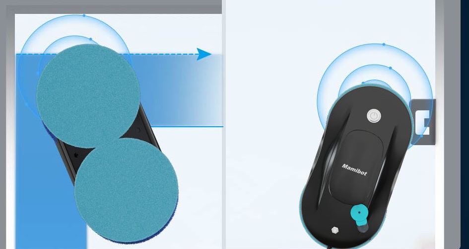 Robotic Window Cleaner Mamibot W110-P black