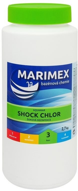 Bazénová chemie MARIMEX Chemie bazénová CHLOR SHOCK 2,7kg