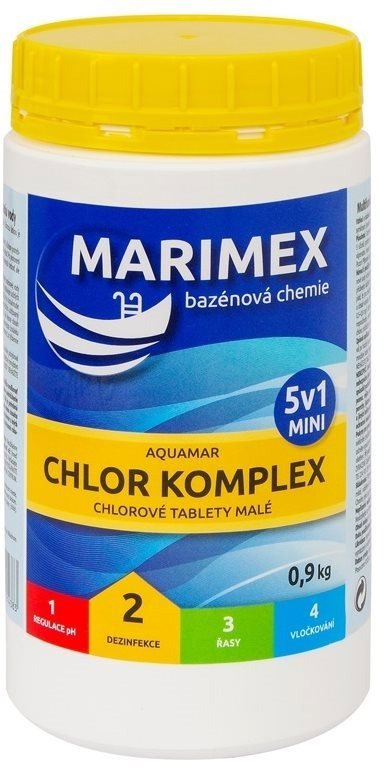 Pool Chemistry MARIMEX Pool Chemistry Chlorine KOMPLEX MINI 5in1 0,9kg