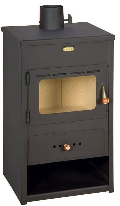 Fireplace stove Prity K1 optima black, 8 kW, flue 130 mm