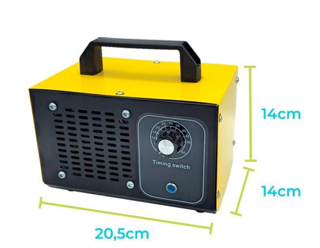 Generátor ozónu Premium ozónový generátor 60 000 mg/h s časovačom