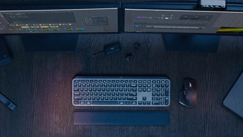 Set klávesnice a myši Logitech MX Keys S Combo for Mac
