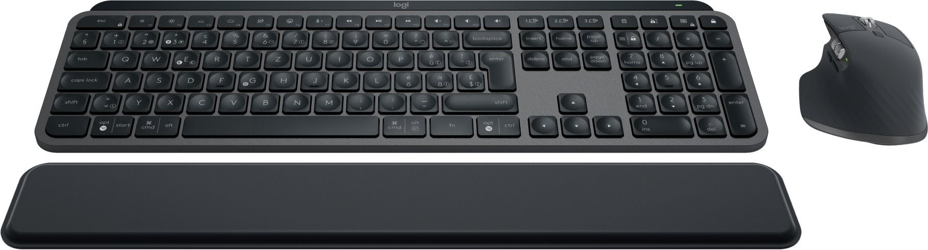 Logitech MX Keys S Combo For Mac Space Grey - US INTL
