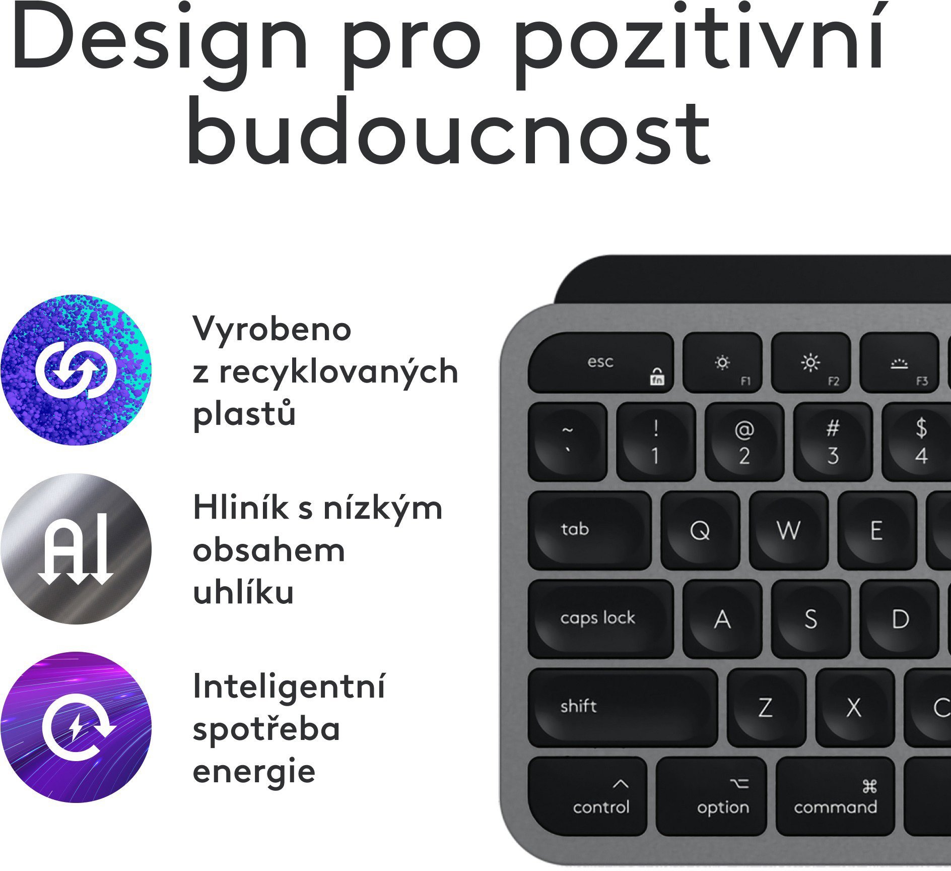 Logitech MX Keys S Combo For Mac Space Grey - US INTL