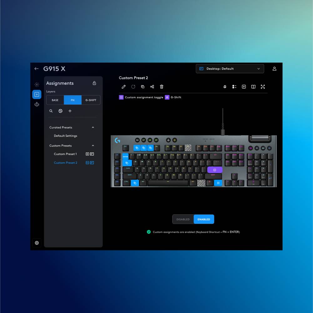 Logitech G915 X LIGHTSPEED TKL