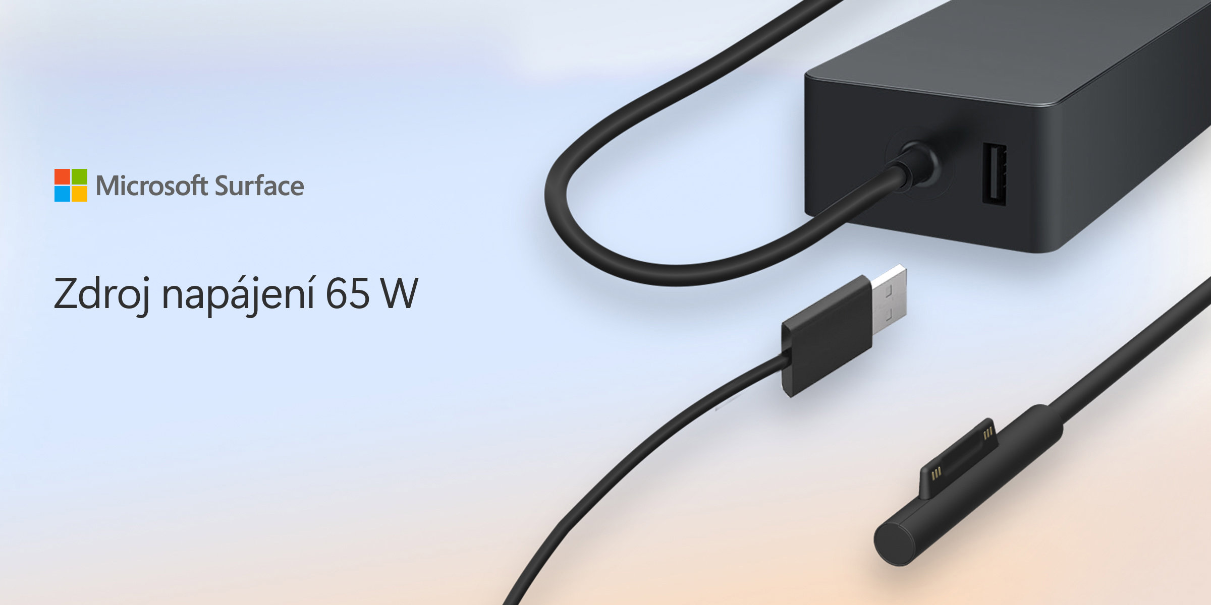 Napájecí adaptér Microsoft Surface 65W Power Supply