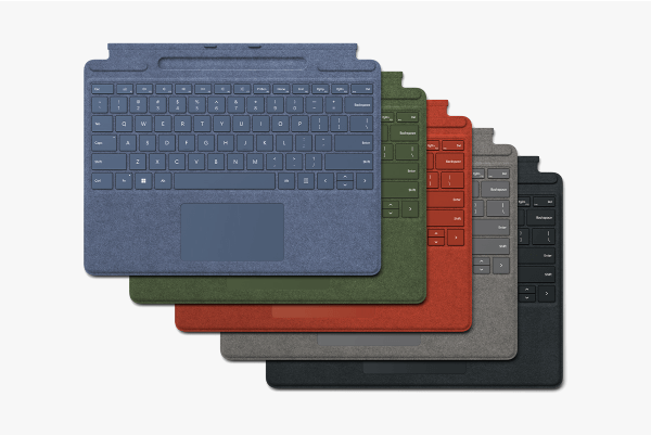 Klávesnice Microsoft Surface Pro X/Pro 8/Pro 9 Signature Keyboard Black CZ/SK