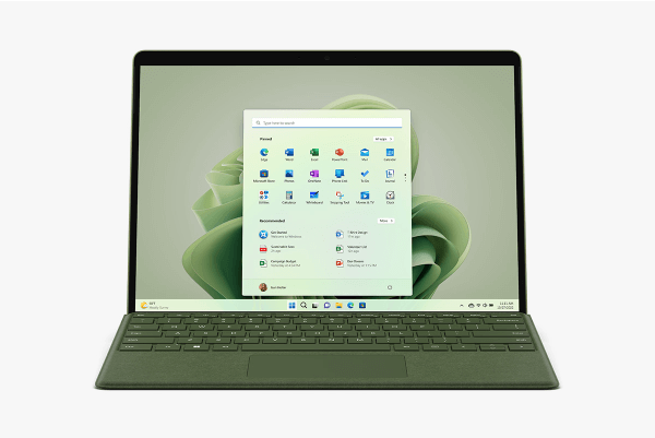 Klávesnice Microsoft Surface Pro X/Pro 8/Pro 9 Signature Keyboard Forest CZ/SK
