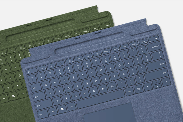 Klávesnice Microsoft Surface Pro X/Pro 8/Pro 9 Signature Keyboard Forest CZ/SK