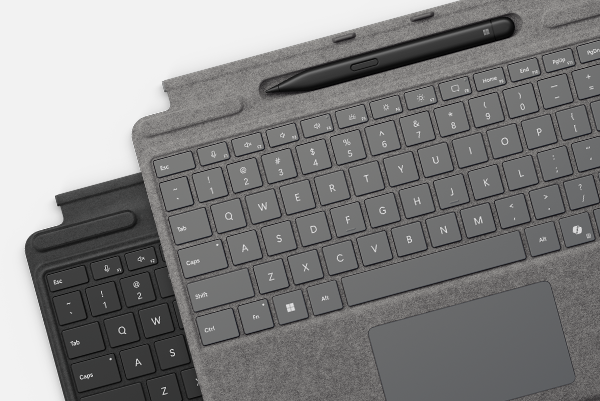 Microsoft Surface Pro billentyűzet Slim Pen Platinum ENG