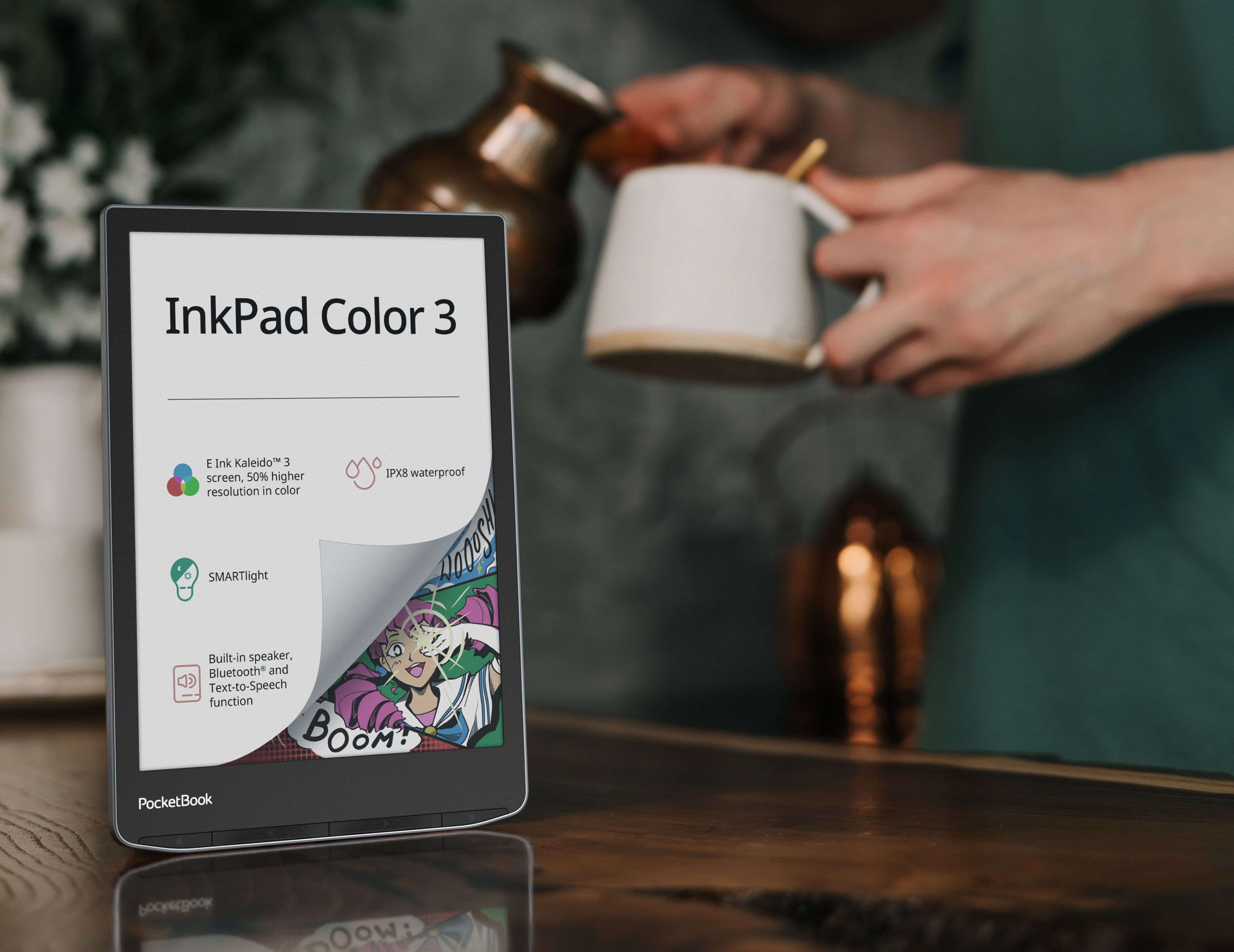 Elektronická čtečka knih PocketBook 743K3 InkPad Color 3