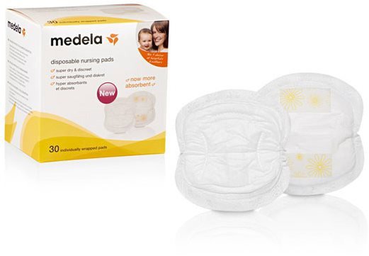 Vložky do podprsenky MEDELA prsní vložky jednorázové - 30 ks