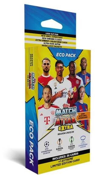 Topps Eco-Pack karet CHAMPIONS LEAGUE EXTRA 2023/24