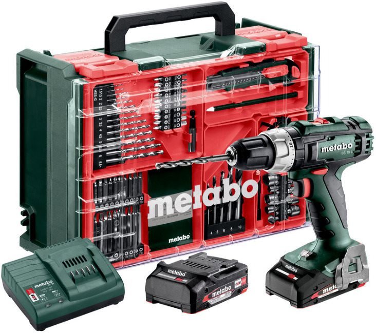METABO BS 18 L szett 18V 2×2Ah MD