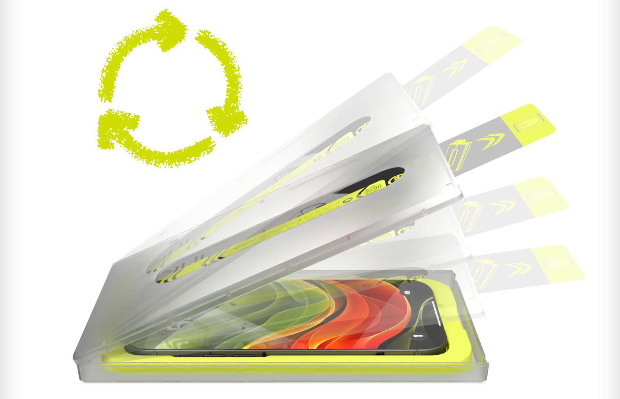Ochranné sklo Mobile Origin Screen Guard Privacy With Easy Applicator
