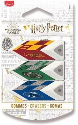 Guma MAPED Pyramid Harry Potter - balení 3 ks