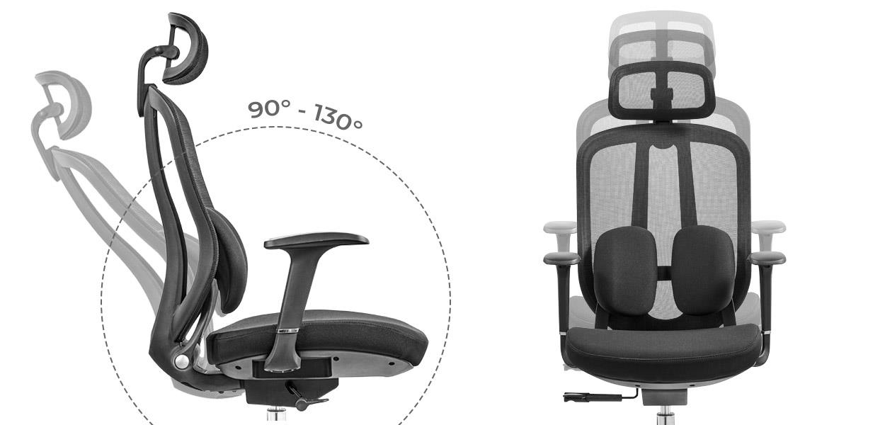 Kancelárska stolička MOSH Airflow 616