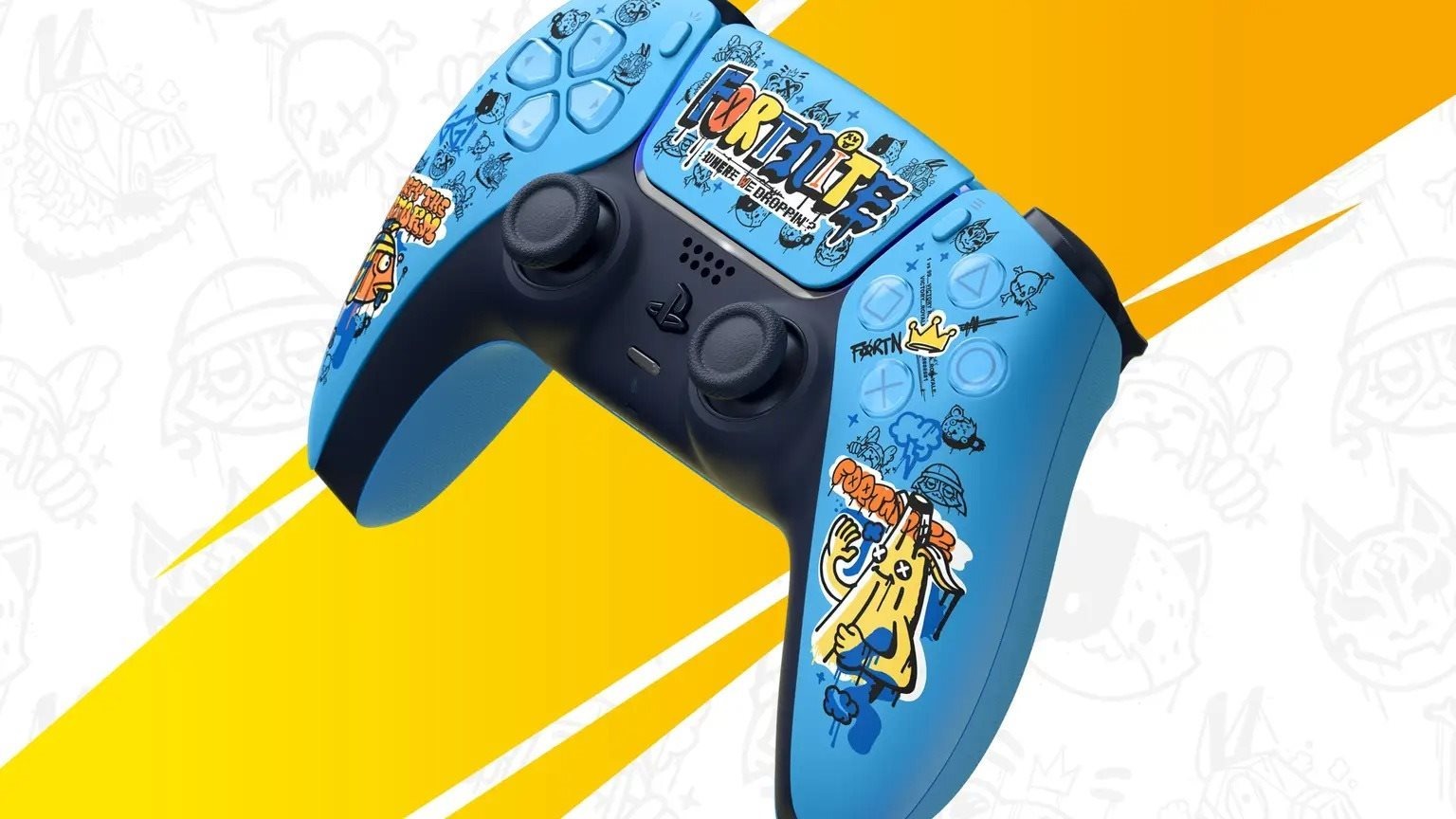 PlayStation 5 DualSense Wireless Controller Gamepad - Fortnite Limited Edition