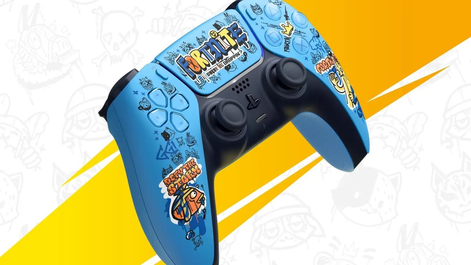 PlayStation 5 DualSense Wireless Controller Gamepad - Fortnite Limited Edition