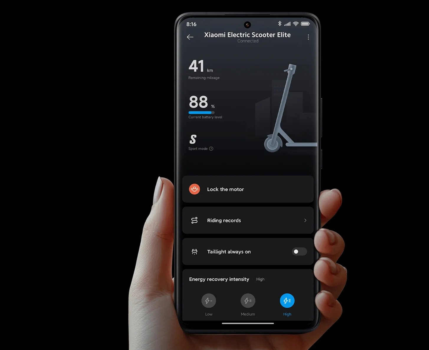 Elektrická koloběžka Xiaomi Electric Scooter Elite