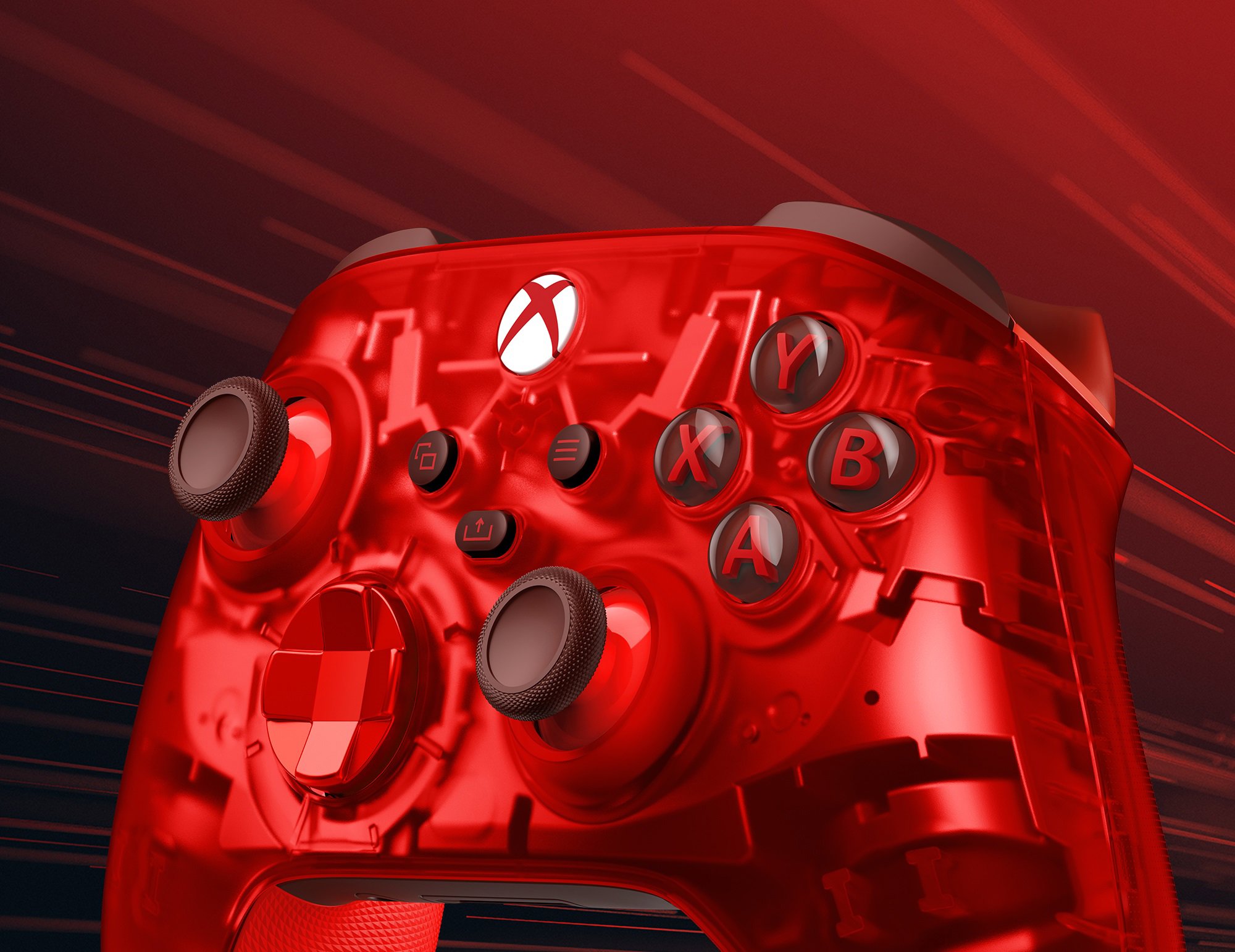 Gamepad Xbox Wireless Controller Translucent Series Pulse Cipher Special Edition