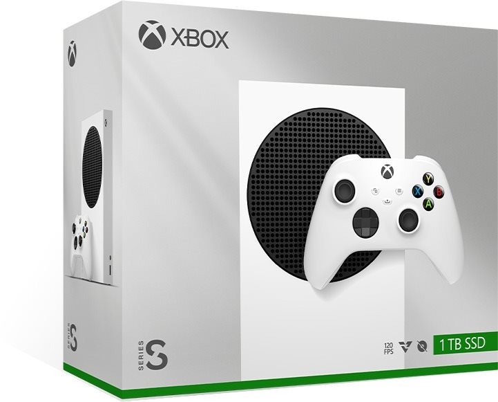 Xbox Series S-Spielekonsole – 1 TB Robot White