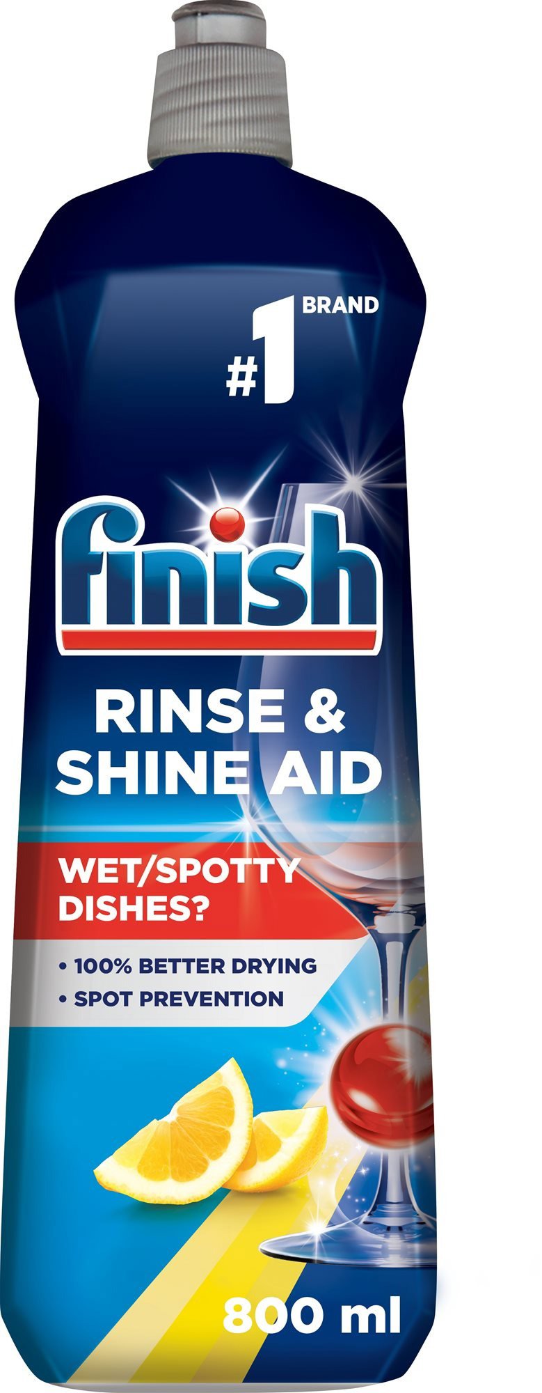 FINISH Leštidlo Shine&Dry Lemon 800 ml