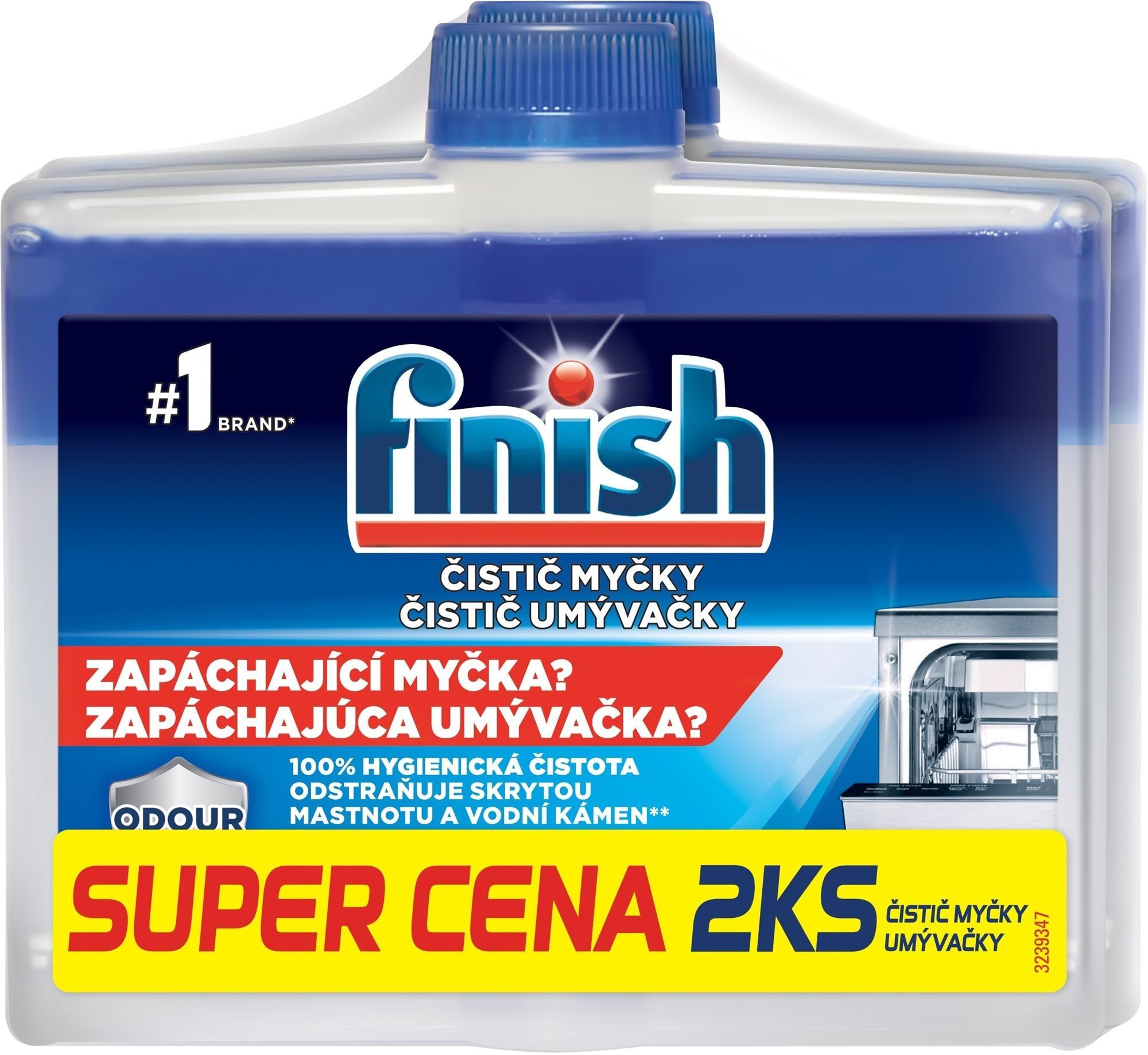 FINISH Čistič myčky 250 ml DUO