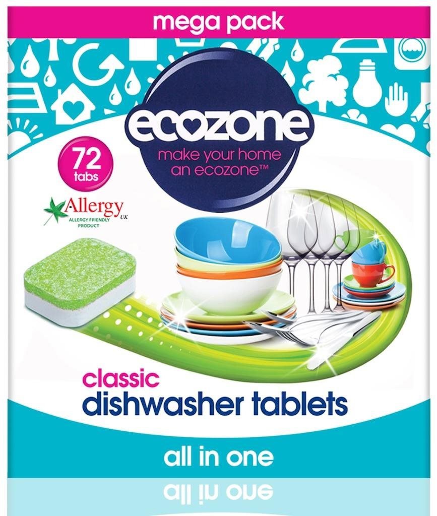 Eko tablety do myčky ECOZONE Classic tablety do myčky 72 ks