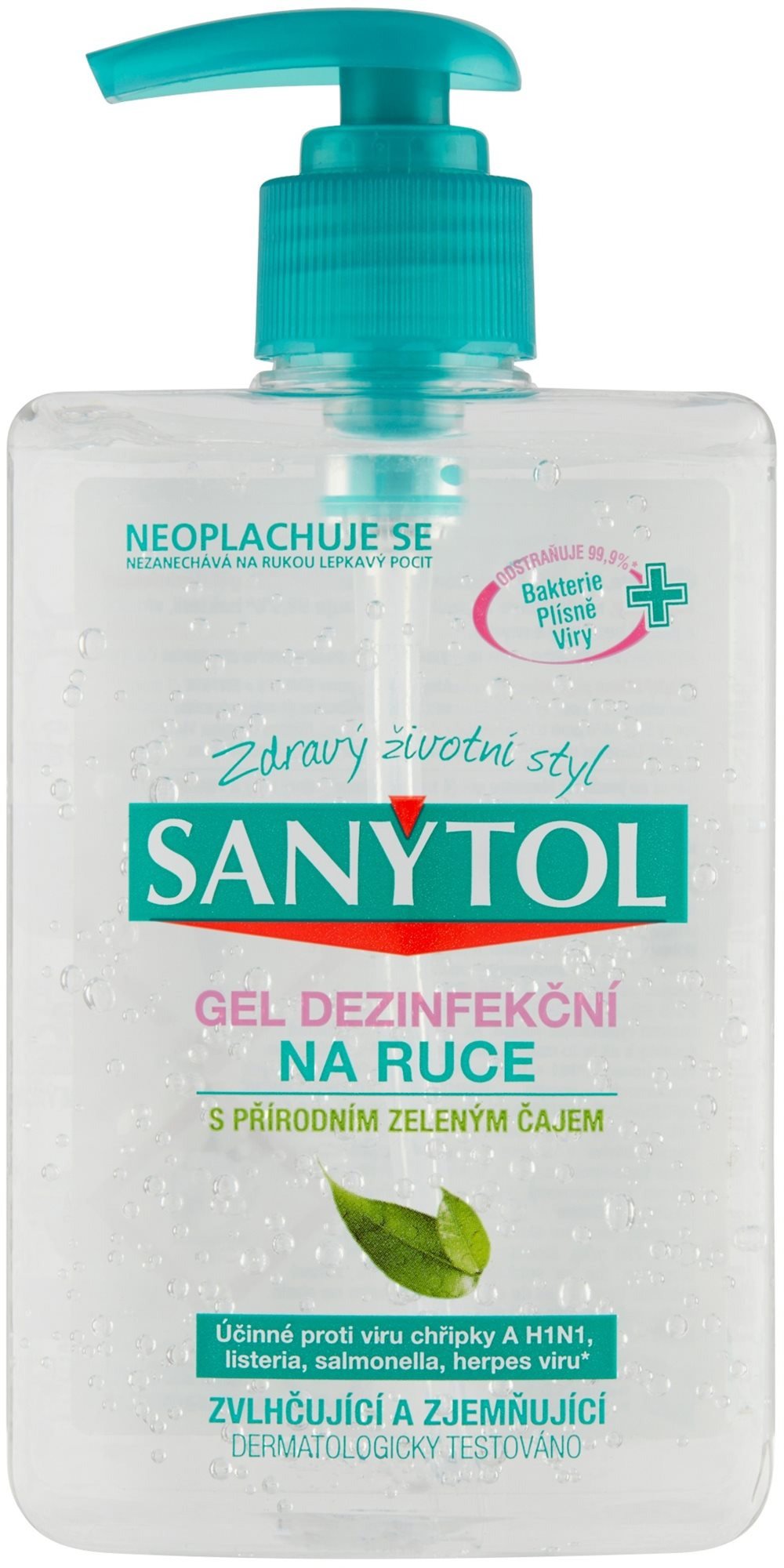 Antibakteriální gel Sanytol dezinfekční gel 250 ml
