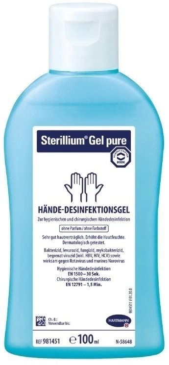 HARTMANN Sterillium gel pure Dezinfekční Přípravek na Ruce 100 ml