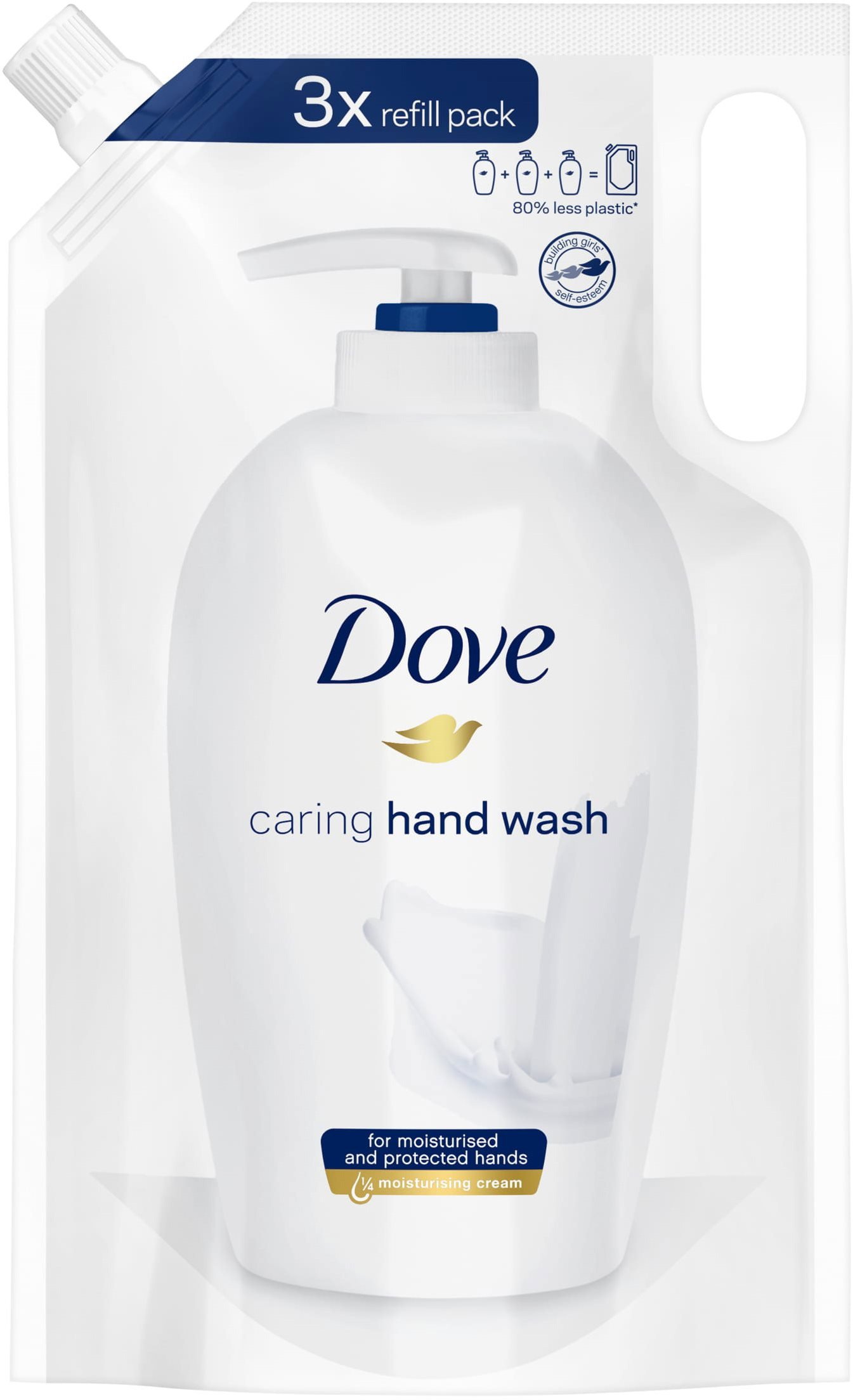Tekuté mýdlo Dove Jemné tekuté mýdlo náhradní náplň 750 ml
