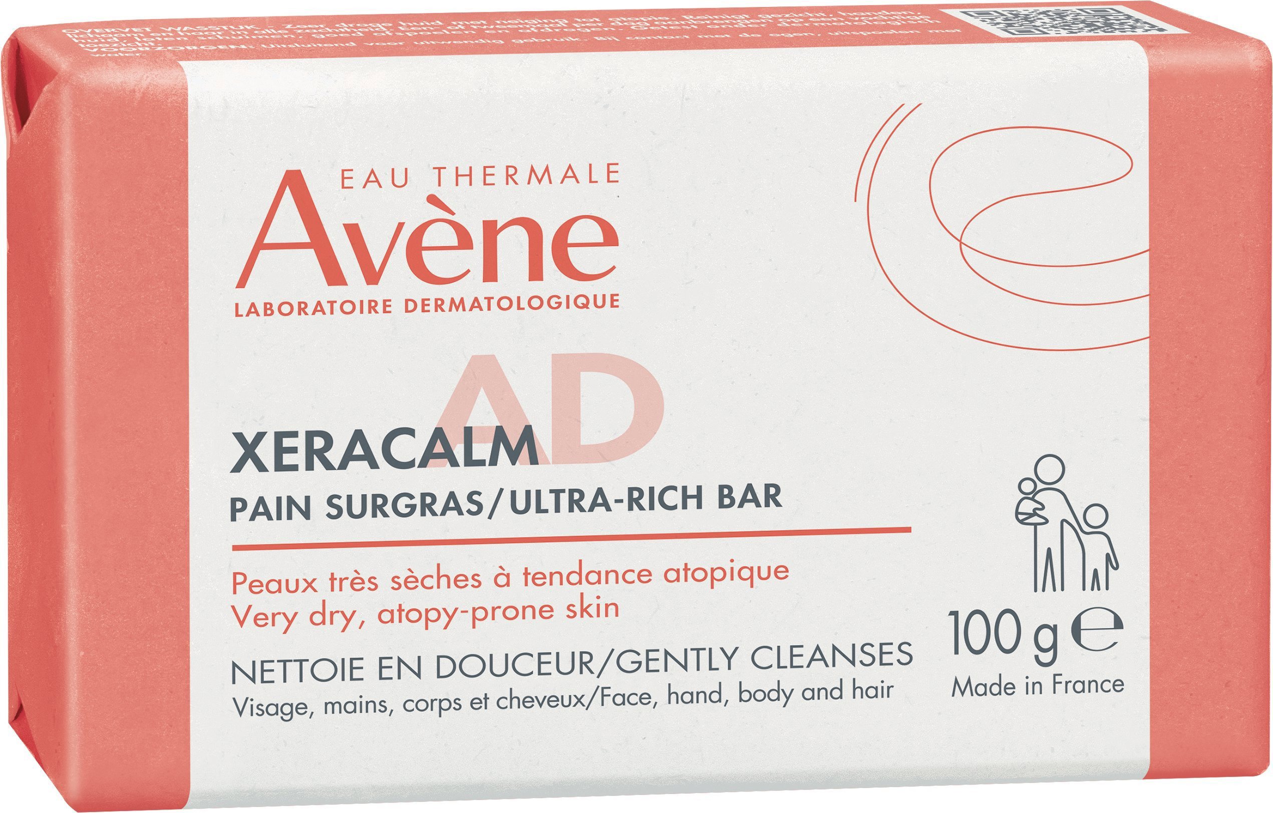 Tuhé mýdlo AVENE XeraCalm A.D Ultra 100 g