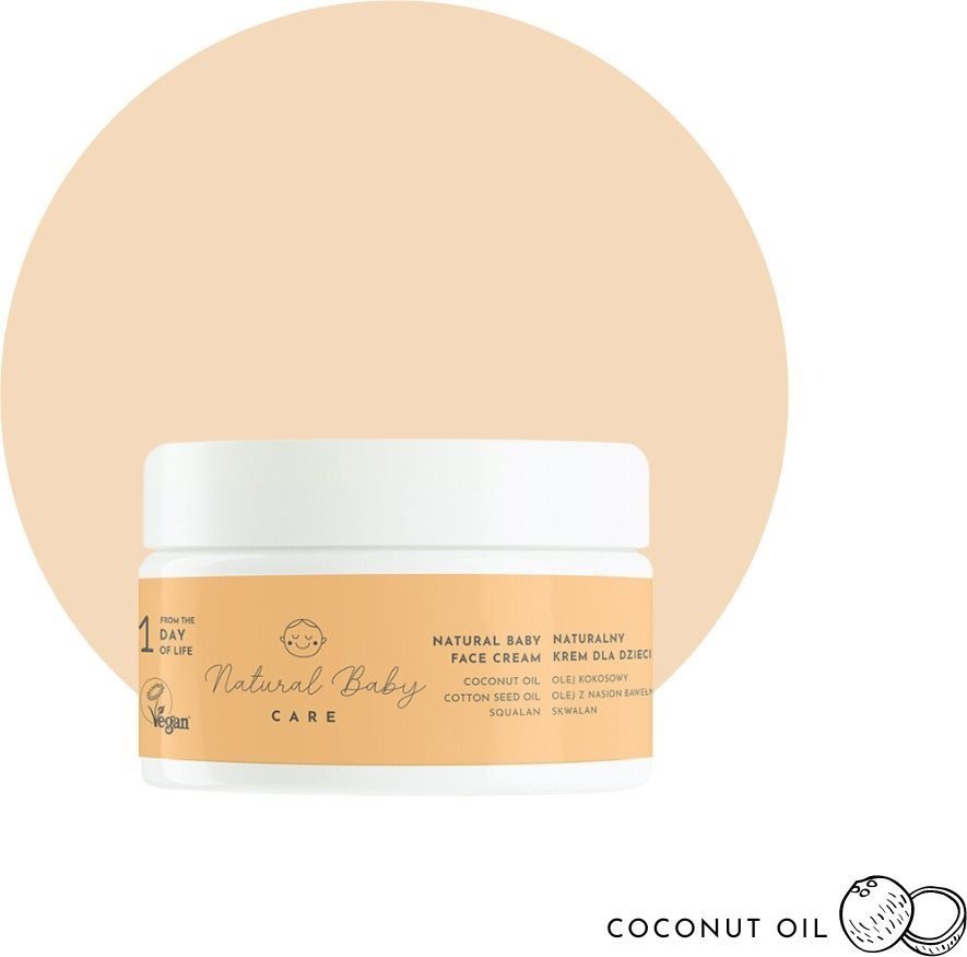 Natural Baby Care dětský krém na obličej 50 ml