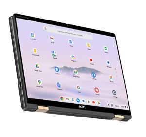 Laptop Acer Chromebook Plus Spin 714 Steel Gray kovový + USI Pen (CP714-1HN-59L1)