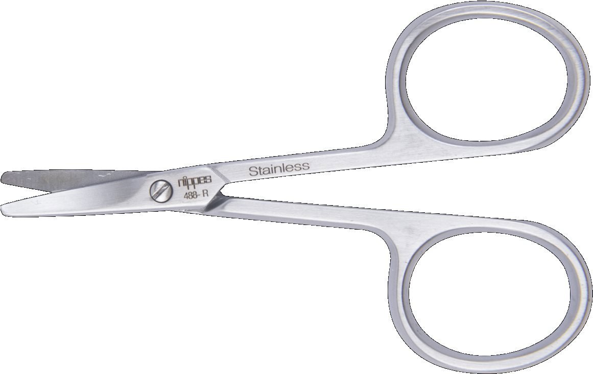 Dětské nůžky na nehty Solingen Nůžky dětské zahnuté kulaté nerez 8 cm