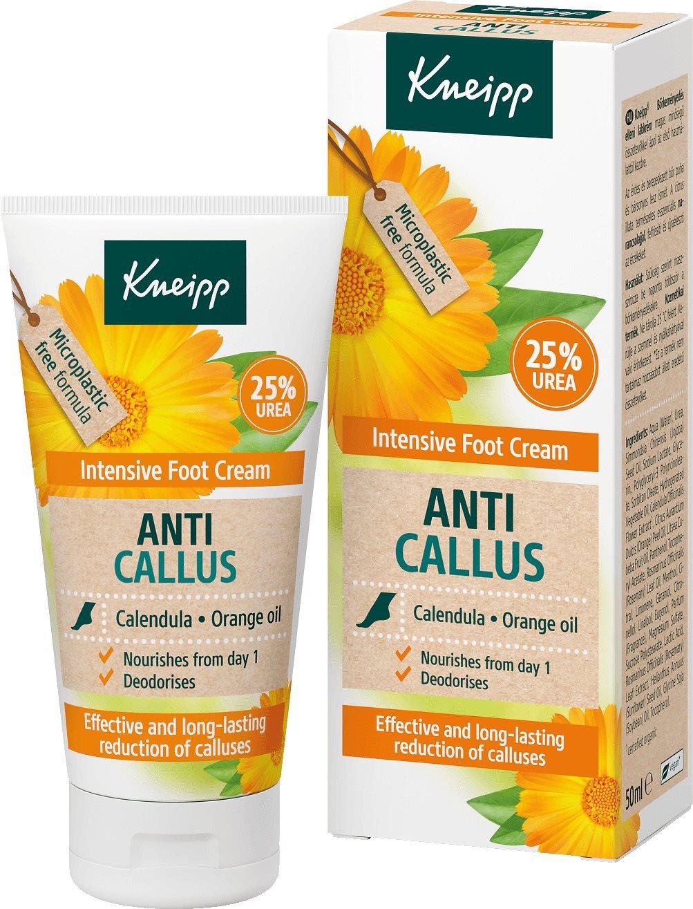 Krém na nohy KNEIPP Mast na zrohovatělou kůži chodidel 50 ml