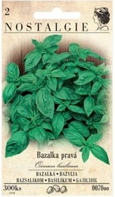 Seeds MORAVOSEED CZ Basil green