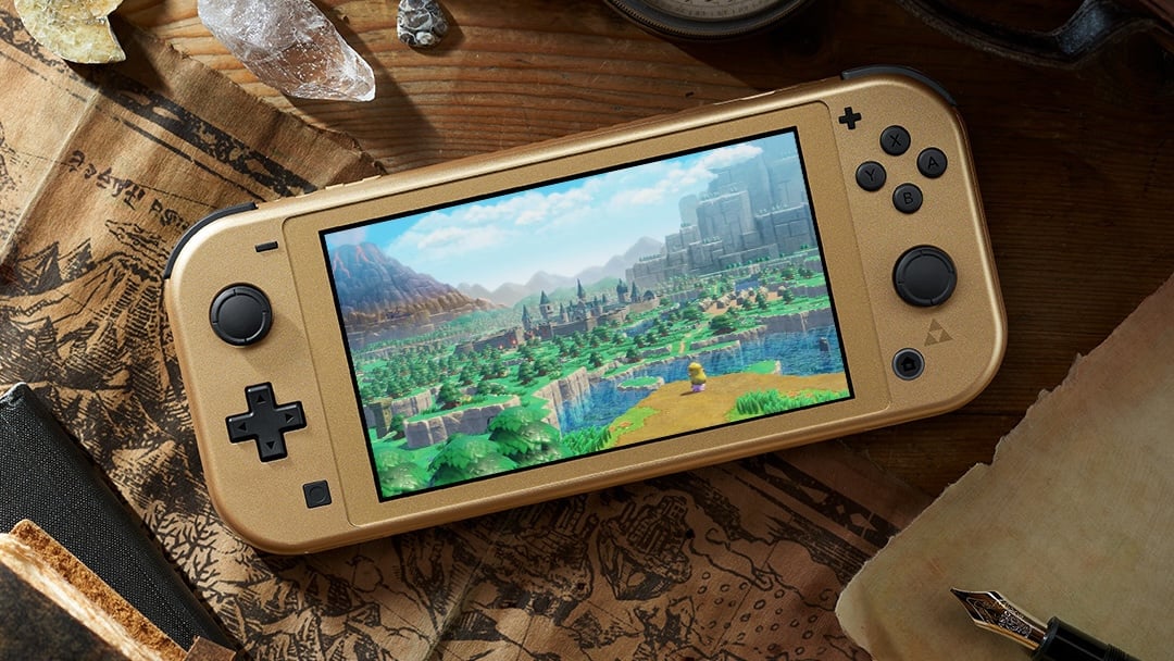 Nintendo Switch Lite Hyrule Edition-Spielekonsole