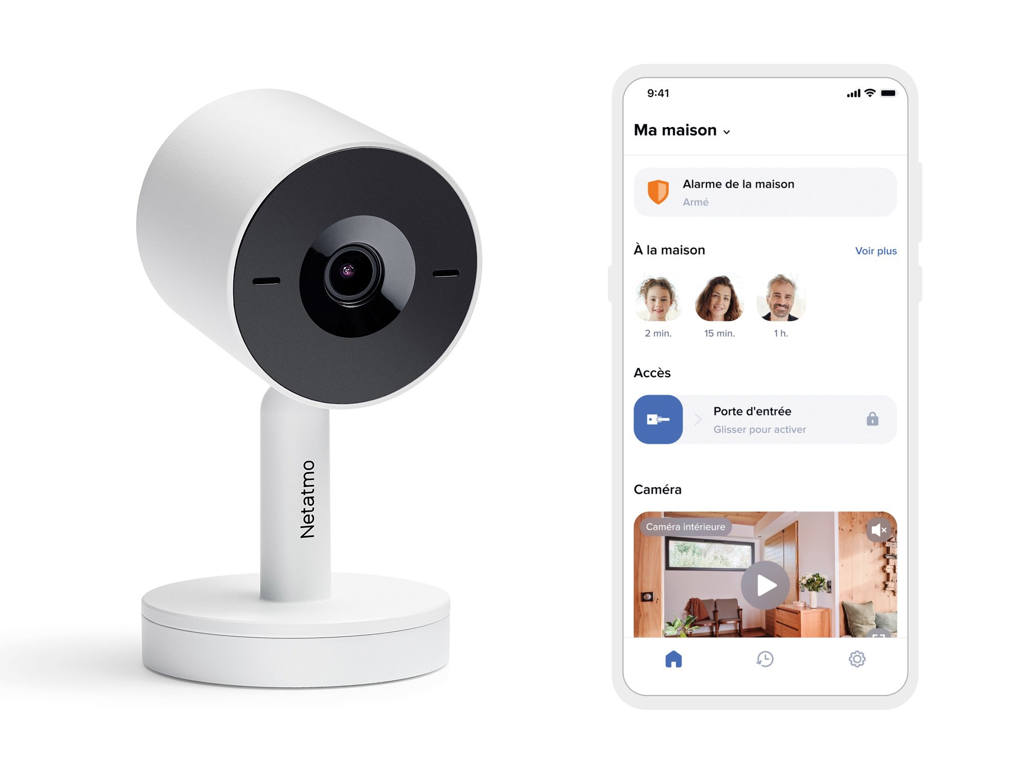IP kamera Netatmo Indoor Camera Advance White