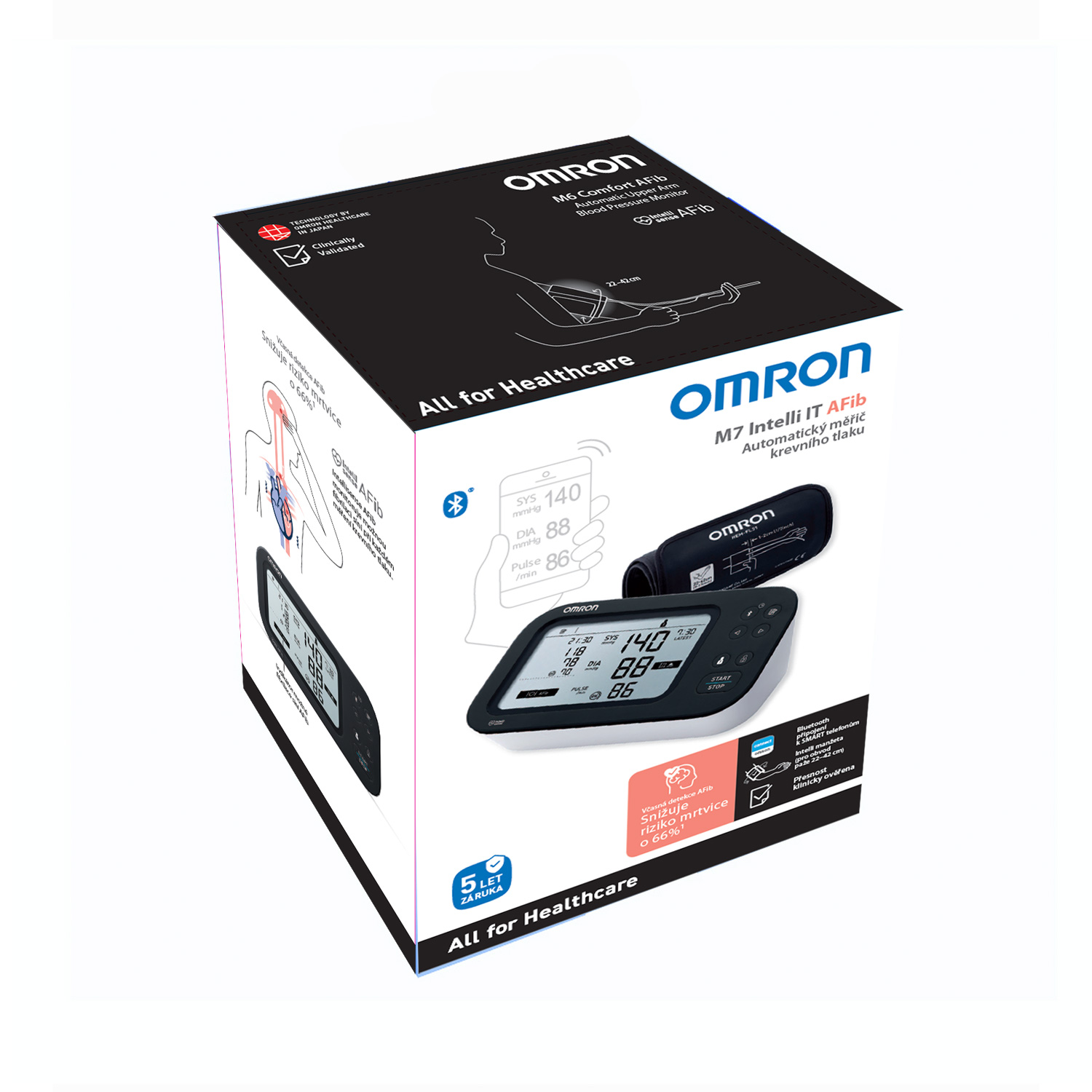 Tlakoměr OMRON M7 Intelli IT Afib