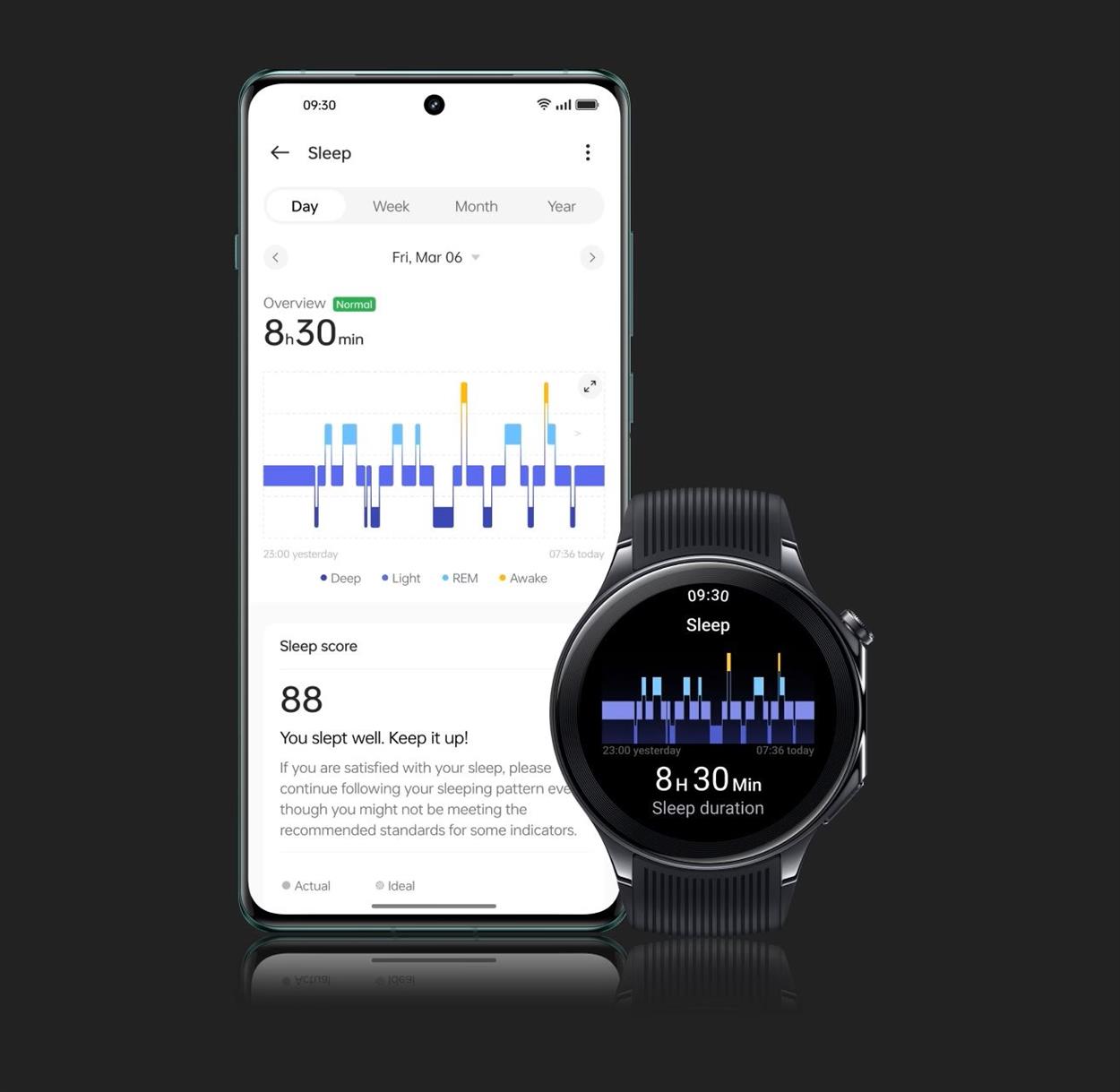 Inteligentné hodinky OnePlus Watch 2 Nordic Blue Edition