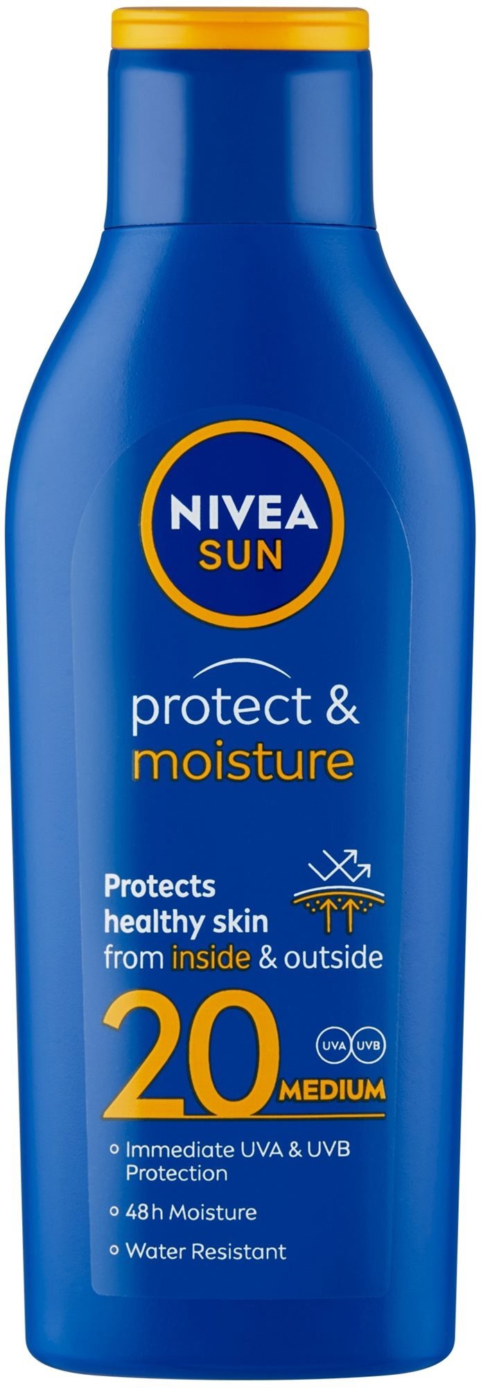 Opalovací mléko NIVEA SUN Protect & Moisture SPF20 200 ml