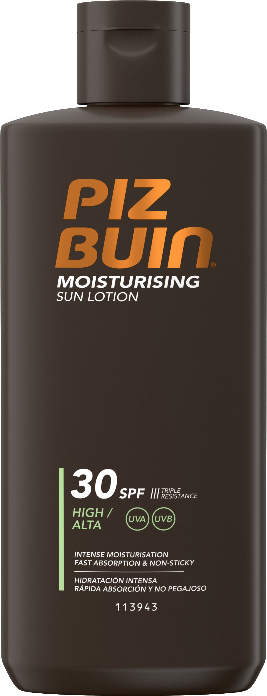 PIZ BUIN Moisturising Sun Lotion SPF30 je vhodný pro mastnou, normální, smíšenou, suchou a zralou pleť