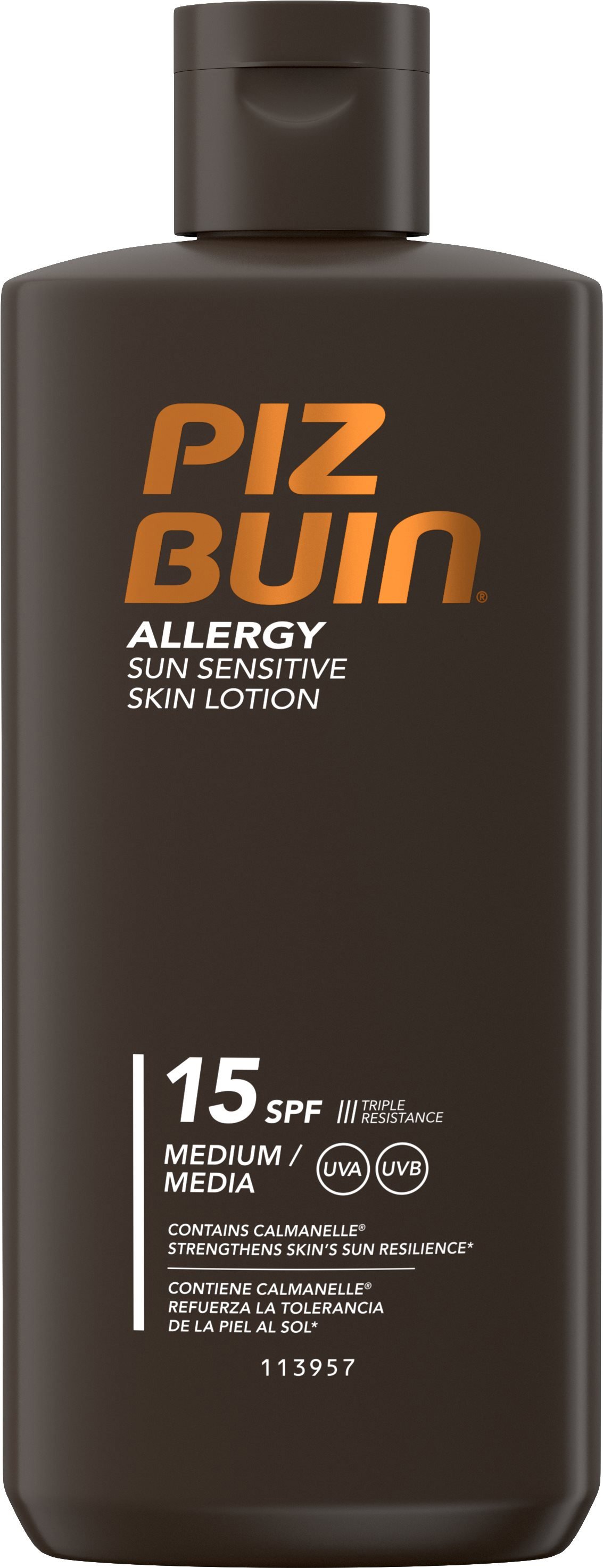 PIZ BUIN Allergy Sun Sensitive Skin je vhodný pro citlivou a problematickou pletí